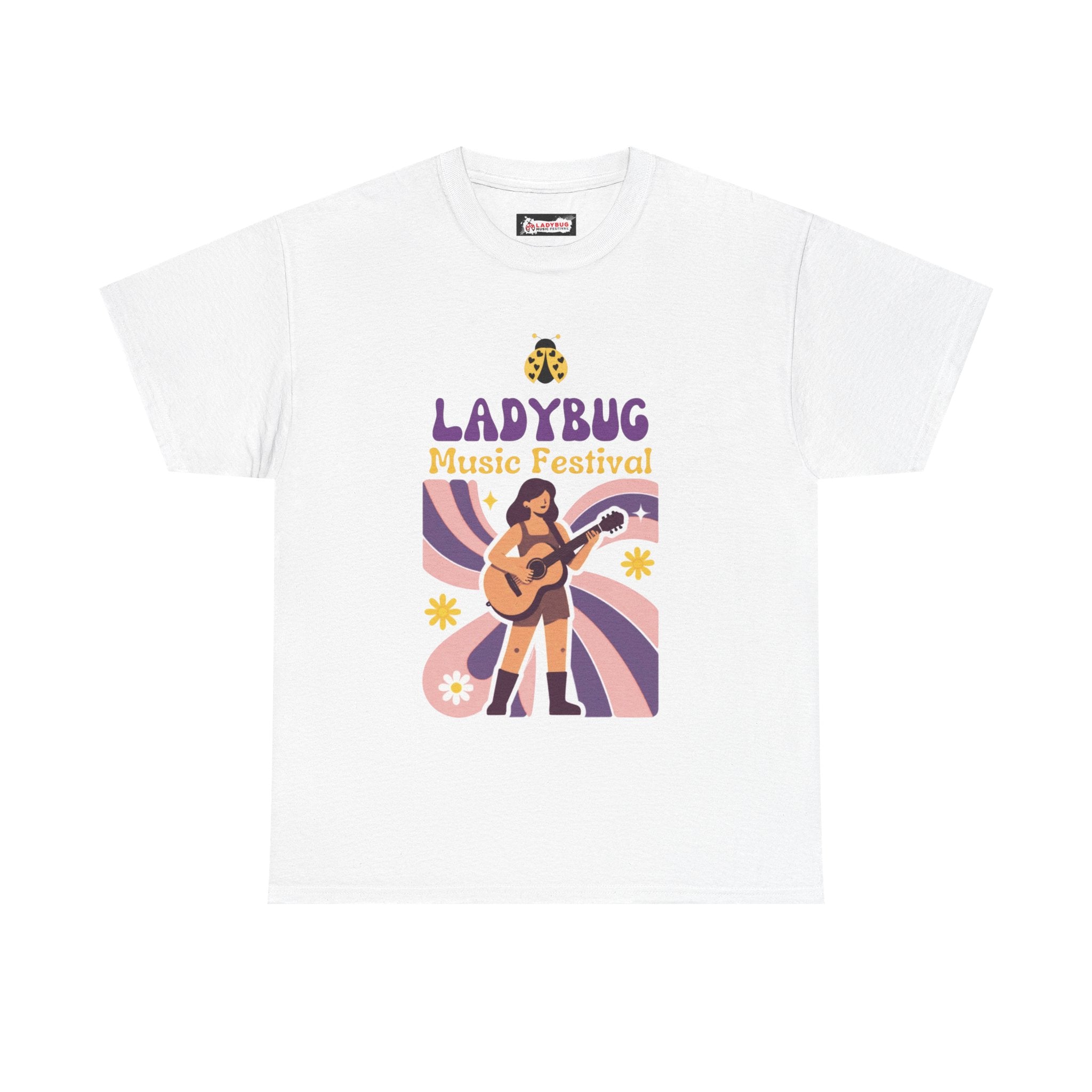 Music Festival Tee — "Ladybug Music Festival" Lineup Concert Shirt