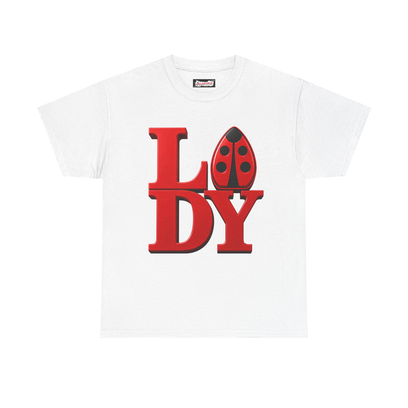 2026 Wilmington Ladybug LOVE T-Shirt — Cute Red Ladybug Typography Tee