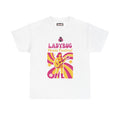 Ladybug Music Festival Tee — Retro 60s Guitar Concert Tour Shirt